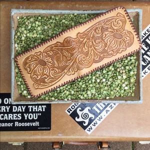 Vintage tooled wallet ♥️
